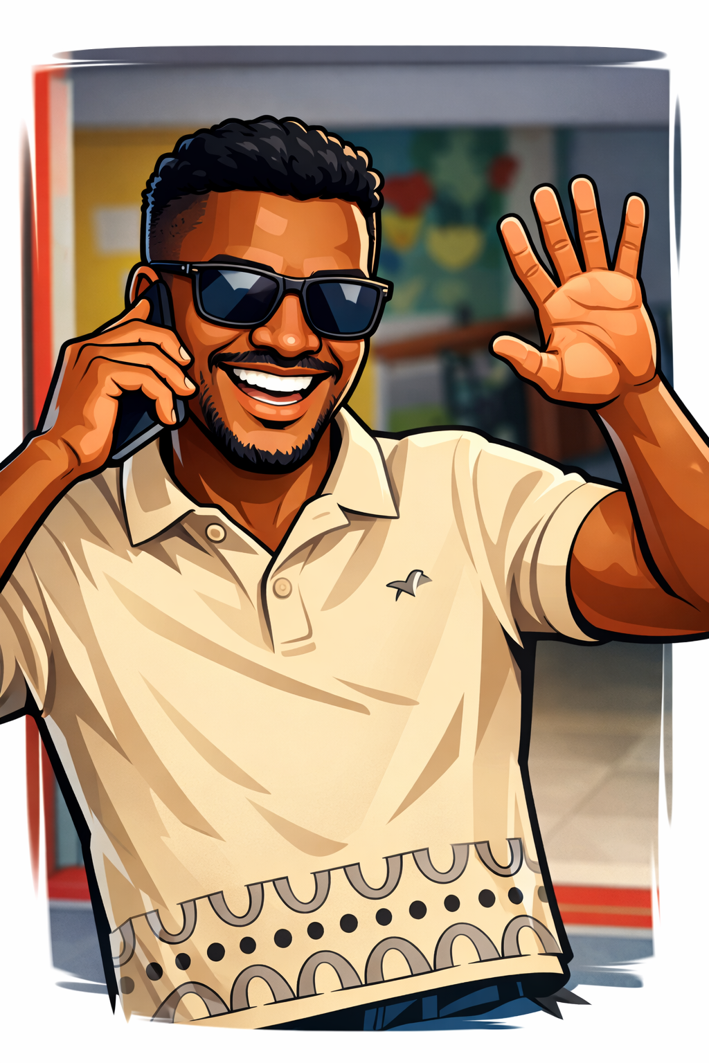 portraitcartoonElvis